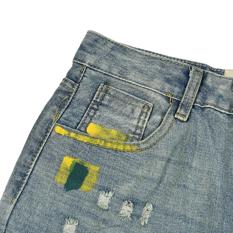 Gallery Dept Flare - Gallery Dept American Vintage Graffiti-Print Straight