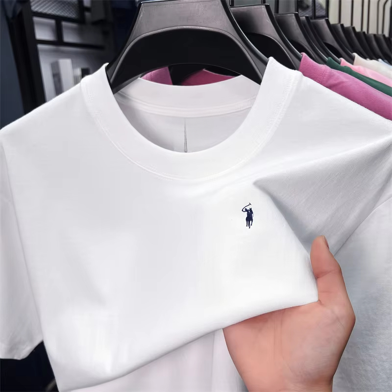 Streetwear Brand Golf - Weißes, modisches Luxusmarken-Golf-Paul-T-Shirt aus Baumwolle mit