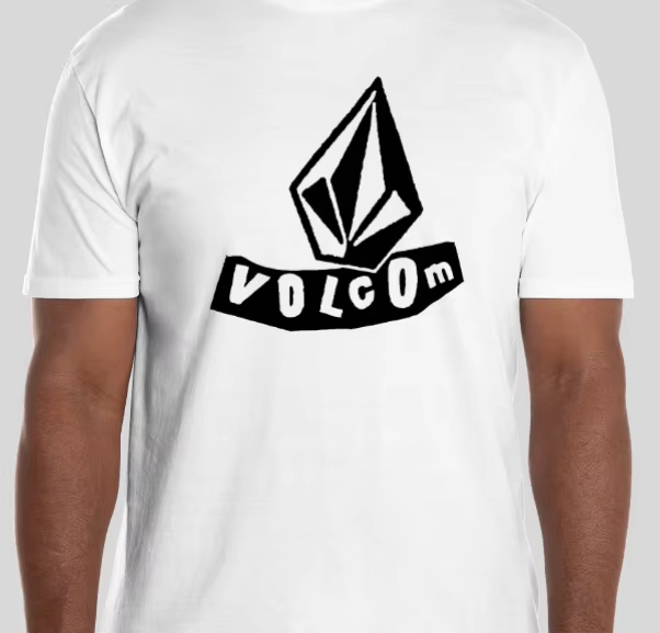 Streetwear Brand Top - Volcom Männer Frauen Baumwolle T-shirt Luxus