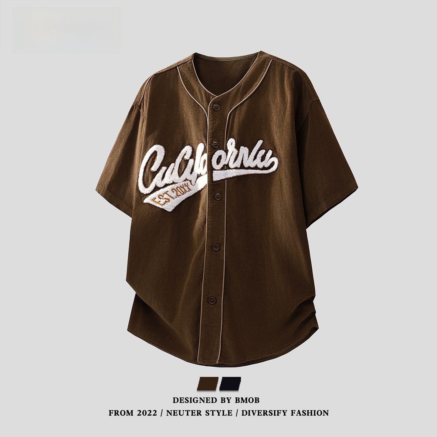 BMOB Baseball-Trikot Kurzarm m – Streetwear Brand Jersey Bewertung und Preis