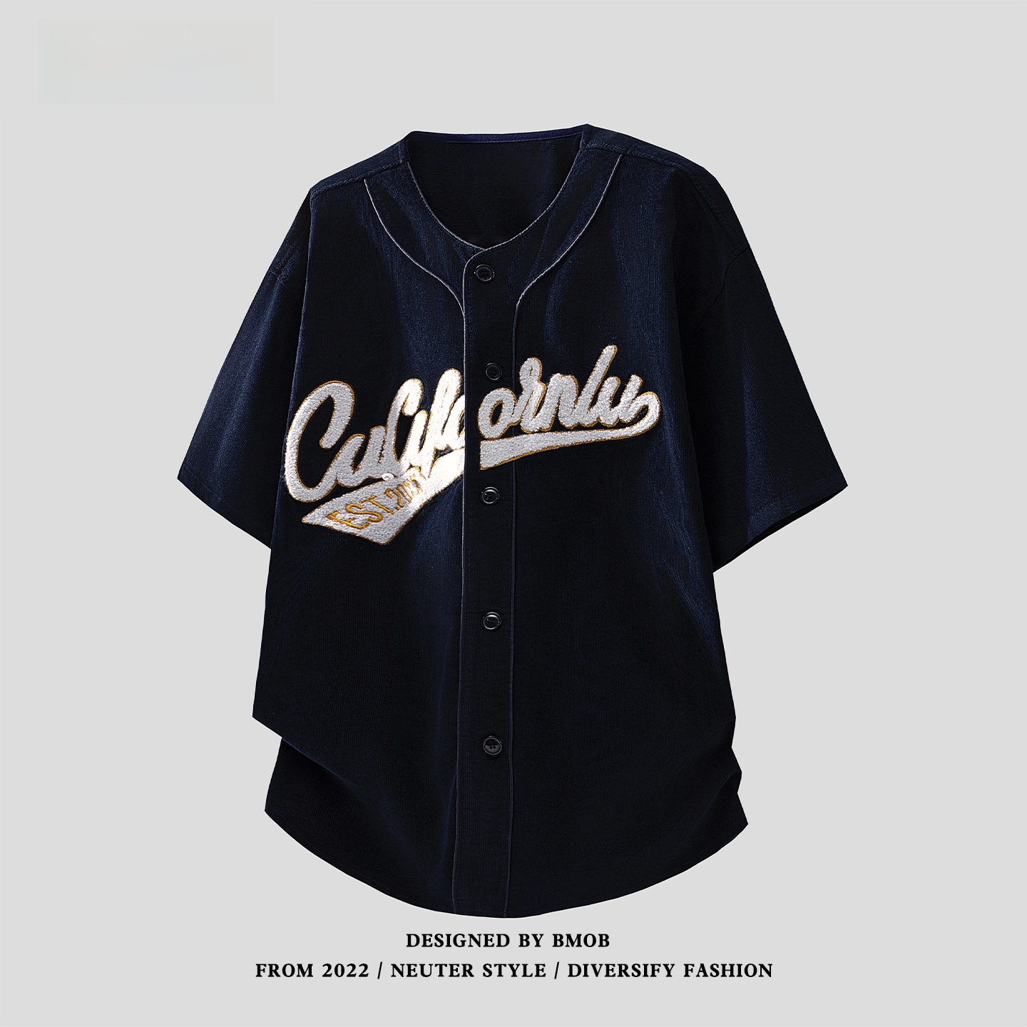 BMOB Baseball-Trikot Kurzarm m – Streetwear Brand Jersey Bewertung und Preis