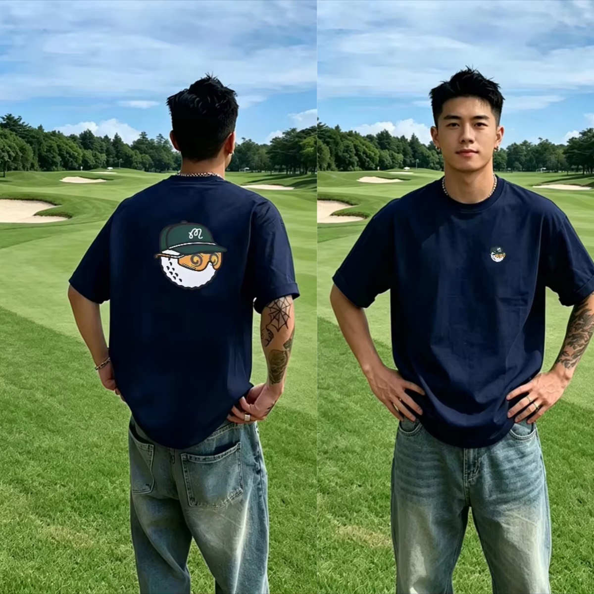 Cartoon Golf Klassisches Outdo – Streetwear Brand Golf Bewertung und Preis
