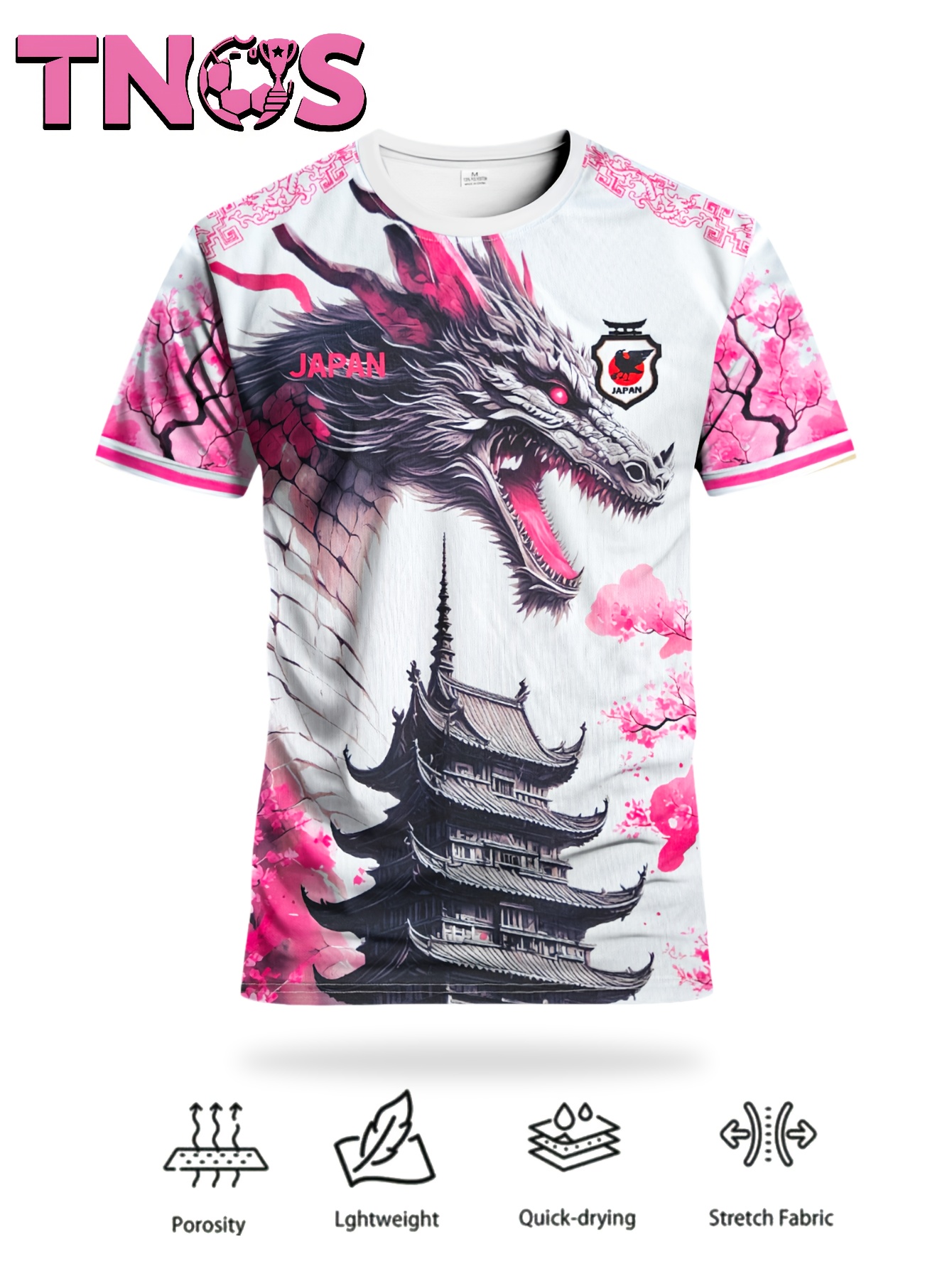 TNOS Sport Brand Japan Fußball – Streetwear Brand Jersey Bewertung und Preis